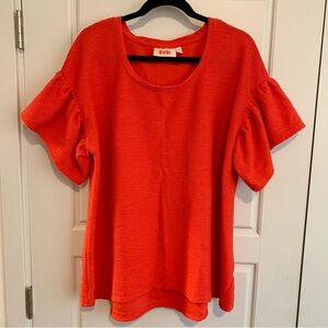 Bright Coral Top